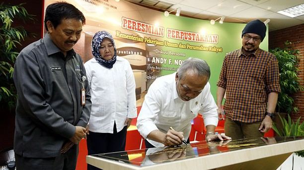 Peresmian Perpustakaan PUPR Hadirkan Sesuatu Yang Berbeda
