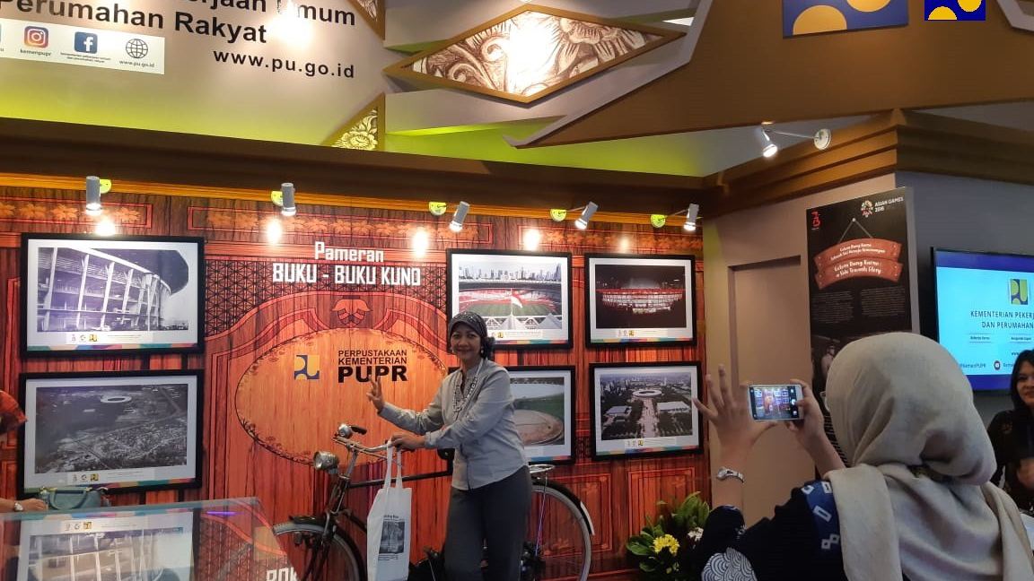 Perpustakaan Kementerian PUPR dalam Acara IIBF