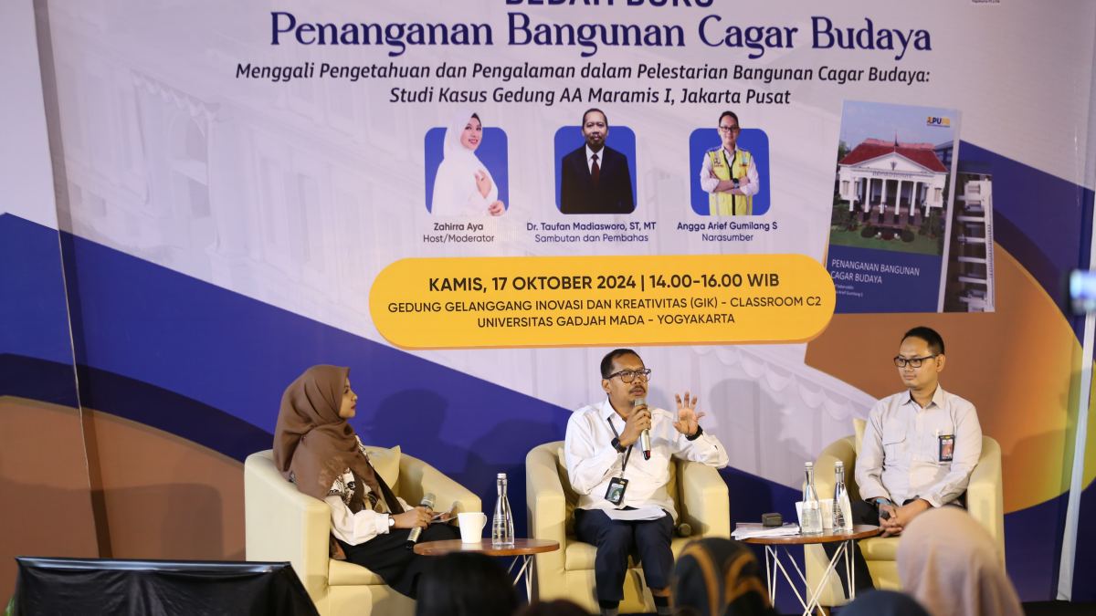 Bedah Buku Cagar Budaya, Upaya Pelestarian dan Pemeliharaan Bangunan Bersejarah