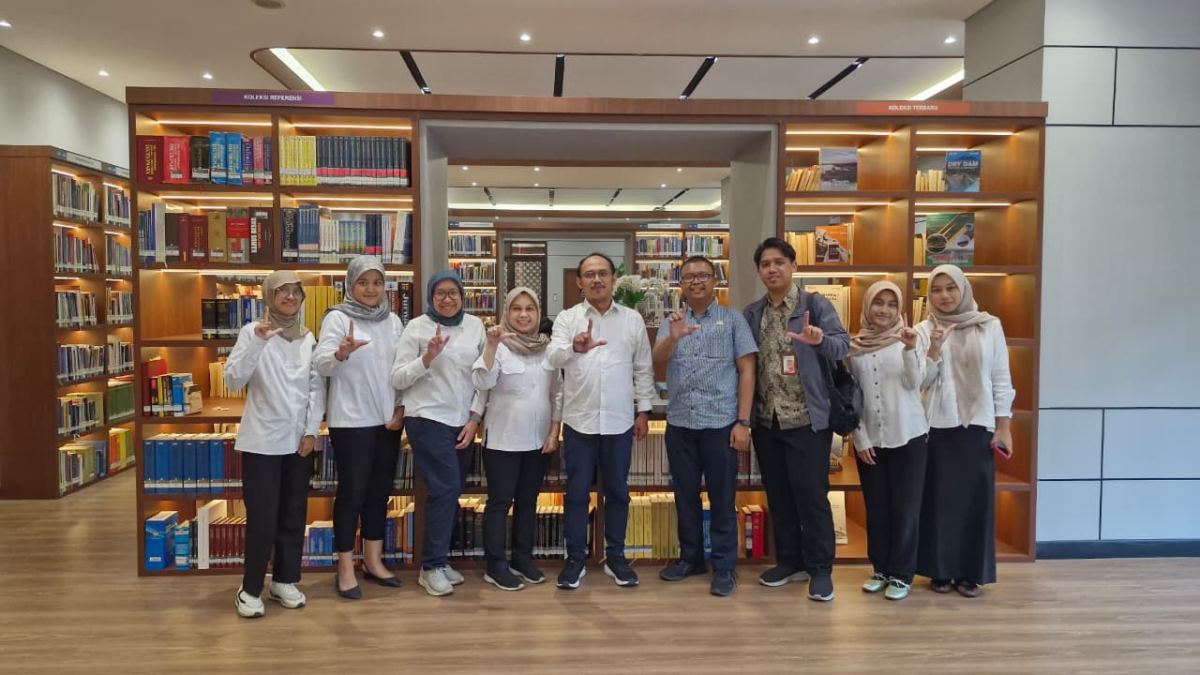 DISPUSIP Provinsi DKI Jakarta Lakukan Kunjungan Monitoring di Perpustakaan Kementerian PU